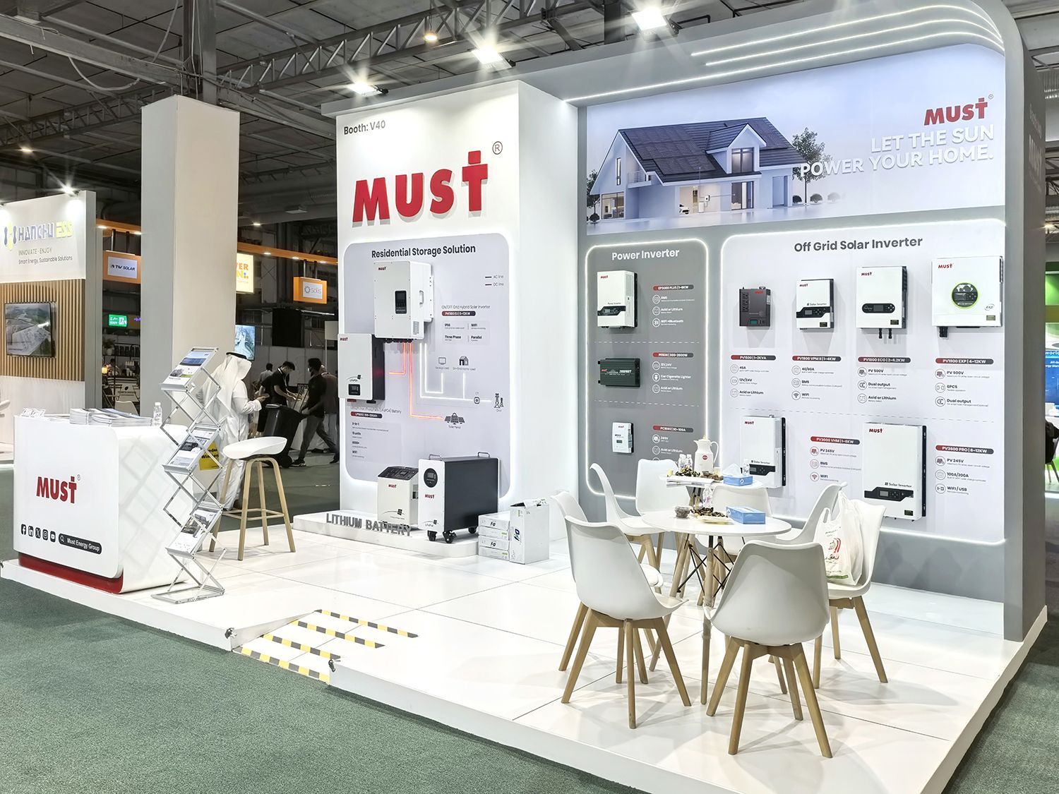MUST Showcases at the 2024 Saudi Solar & Energy Storage Expo, Driving Energy Transition in the Middle East and East Africa